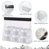 6 Pack Reusable Ice Storage Bags,10 x 7.3 x 2.2in