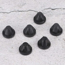 6pcs Engine Cover Rubber Trim Engine Cover Bracket 03G103184C Fits PD100 PD140 PD170 (Black)