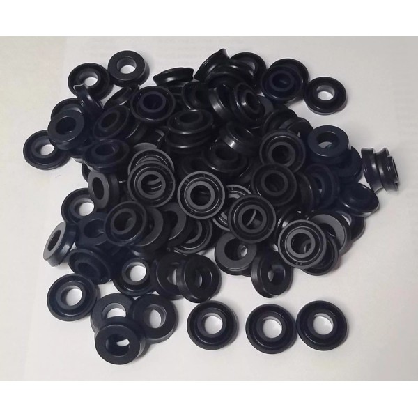ANJEE Lot 100 Rubber Wheel Cylinder Rings 3/4" A2120147 (BC21102)