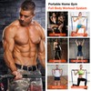 DASKING Portable Home Gym Resistance Band Bar Set with 8