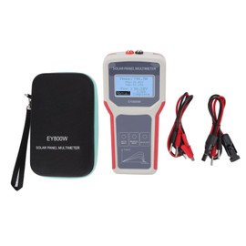 Solar Panel Tester, Mppt Solar Panel Multimeter with Auto and Manual Detection Function Supports Reverse Connection and Power