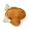 Petface Foodie Faces Roast Chicken Plush Dog Toy
