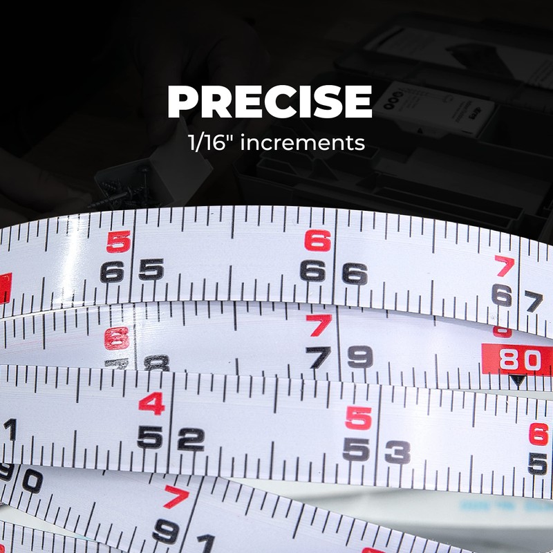 Kreg KMS7724 12' Self-Adhesive Measuring Tape (Left-Right Reading)