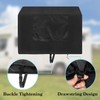 RV Propane Tank Cover with Openable Window Fit for Dual