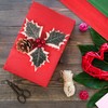 TUPARKA 100 Sheets Christmas Tissue Paper Gift Wrapping Red Paper