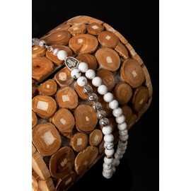 Isimli Tesbih, Weiße Tesbih Gebetskette, Hz Ali Zülfikar Schwert Aleviten Anhänger, 33 Perlen Tesbih mit Namen Personalisiert - Direkter Versand aus Offenbach Mit Box & Gravur