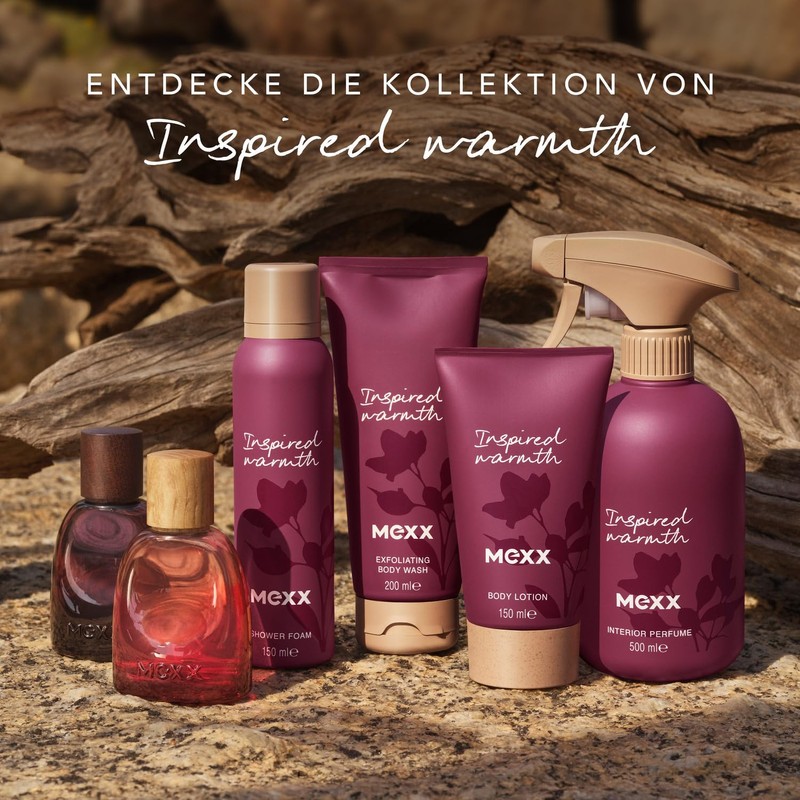 Mexx Inspired Warmth Body Butter 200ml Moisturising Body Butter with