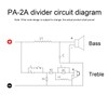 DriSentri 2 Way Crossover for Speaker, 450W 4-8 Ohm 2