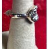 Natural Creations Sterling silver ring size 6 Meteorite Raw