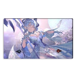 New Mlikemat Playmat Labrynth of The Silver Castle TCG CCG OCG Trading Card Game Mat with Zones + Free Bag (ZD014-031-A)