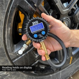 JACO Superior Products ElitePro Digital Tire Pressure Gauge - Professional Accuracy - 200 PSI