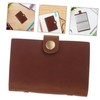 Parliky Slim Leather Card Holder Compact Mini Wallet for Business