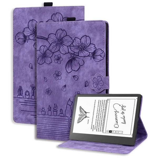 XFDSFDL® Protective Cover for Kindle Scribe (10.2 Inch) PU Leather