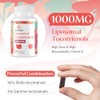 Liposomal Tocotrienols 1000mg Vitamin E Supplement, 2 Pack