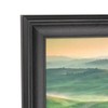 ASXBMIJO 16x31 inch Picture Frame Solid Wood Black,Suitable for Panoramic