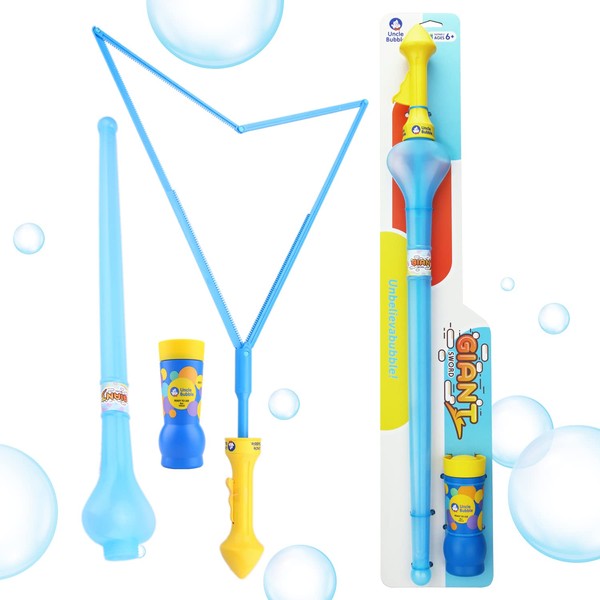 Uncle Bubble Giant Bubble Wands | 3-Piece Set Pack -