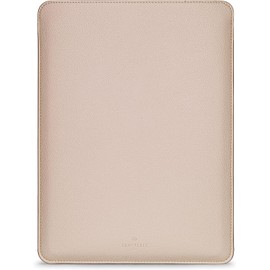 Comfyable Laptop Sleeve 14 Inch Precisely Compatible with MacBook Pro 14-inch M3 M2 Pro/Max 2023 & Old Versioned 13 Inch MacBook Pro/MacBook Air, Faux Leather Cover Case, 13 in 14 in, Sand