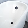 Anpean Brass Tip-Toe Tub Drain Kit with Basket Strainer and