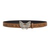 caralin caralei Elegant Waist Belts for Jeans Dress Rhinestones Butterfly
