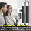Royleath Refrigerator Door Handle Covers, 6PCS, Leather Kitchen Appliance Handle
