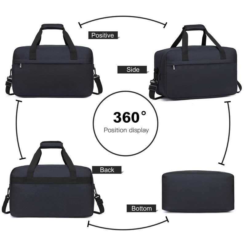 KONO Ryanair Travel Bag Hand Luggage Bag Unisex Gym Handbag