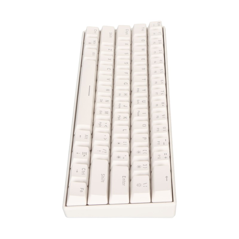 61 Key Mechanical Keyboard Portable Compact 60% Gaming Keyboard with