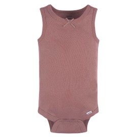 Gerber - Body sin mangas para niñas, Flores, 0-3 meses