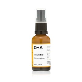 Q+A Sérum Iluminador de Vitamina C, Ilumina y Refresca tu Piel con este Sérum Facial Hibrido Rico en Antioxidantes e Hidratante, 30ml