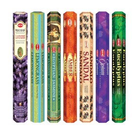 HEM assorted best sellers incense sticks pack of 6 - 120 Sticks, Fragrance -
