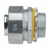 CROUSE HINDS Eaton LT50 1/2" STR L/T Connector, Steel, LT-50