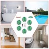 Secopad Non Slip Bathtub Stickers, 10 PCS Large Leaves Adhesive