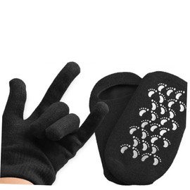 Mikinona Gloves Winter Moisturizing Essential Oil Gel Gloves Hand Skin Care Softening Spa Socks