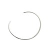 VingTAINE C3350 Neck Cuff Choker Necklace, Metal, Simple, Casual, Adult,