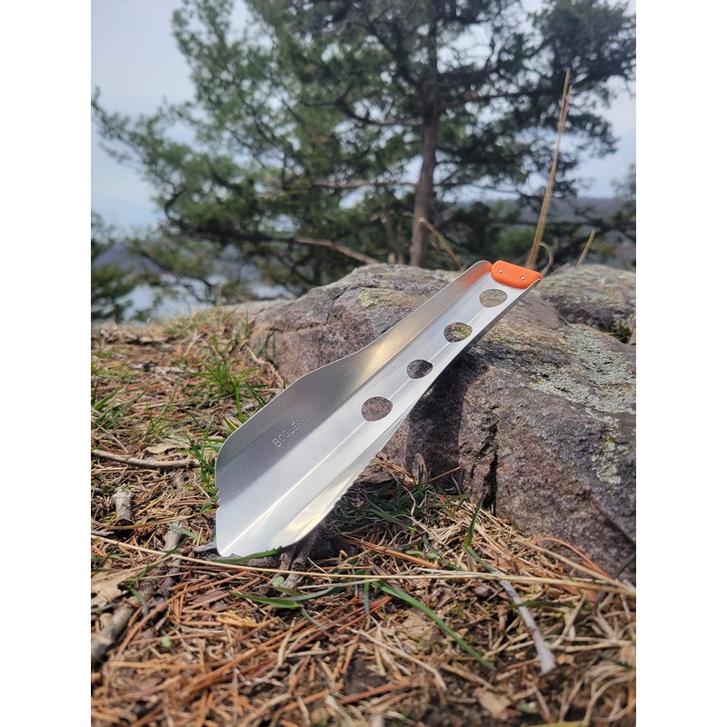 BoglerCo Ultralight Backpacking Trowel Model 6 (Orange)