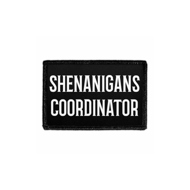 Shenanigans Coordinator | Hook and Loop Attach for Hats, Jeans,