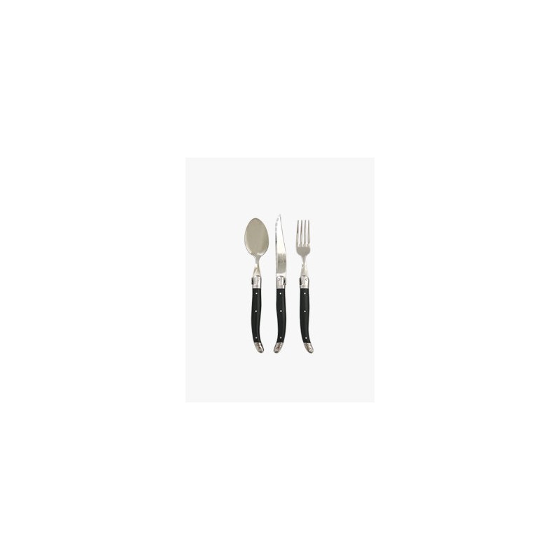 Laguiol tableware black 1 person set (3p) / 라귀올 테이블