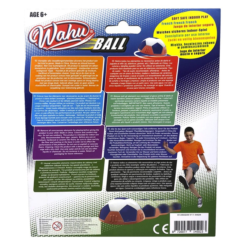 Wahu Ball Black and Yellow