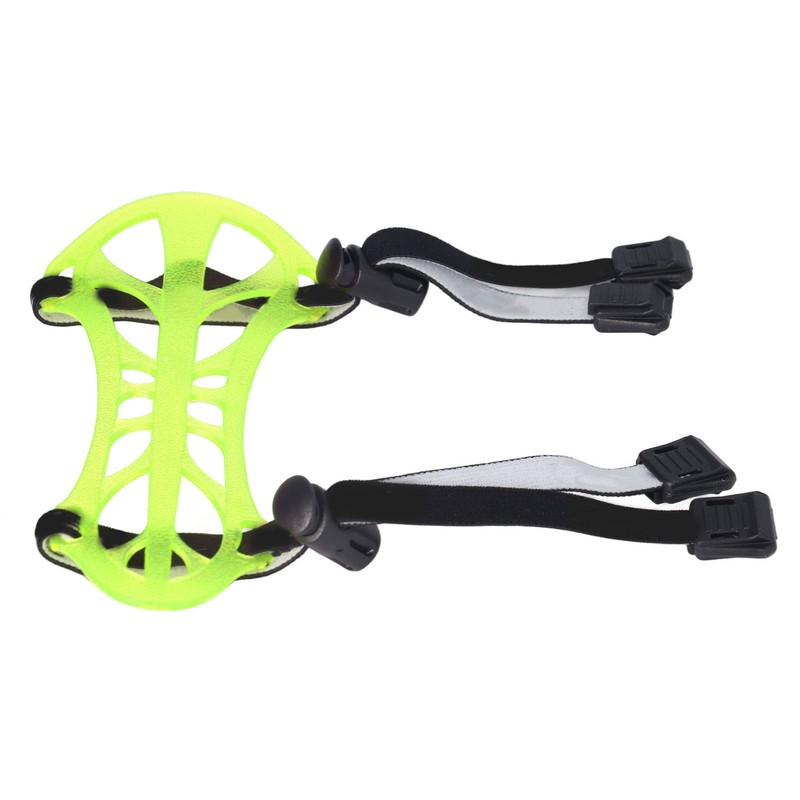 Archery Arm Guard TPE Adjustable Protective 2 Strap Forearm Protector