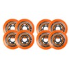 Labeda Asphalt Orange Inline Skate Wheels - 72mm