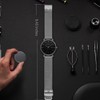 Burei Men’s Watches, Ultra Thin, Black, Minimalist Quartz with Date