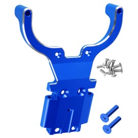 RCMYou Aluminum Front Bulkhead Upgrades Part for 1/10 Slash 4x4 VXL/Stampede 4x4 VXL,Front Bulkhead Hops Up,Navy Blue