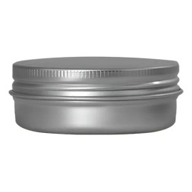 Pomadera De Aluminio Envase Crema 100g 3.5oz (50 Piezas)                                                                                              