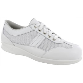 SAS Free Time Mesh Comfort Walking Sneaker White 8 M (M) (B)