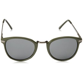 A.J. Morgan Unisex-Adult Castro 53444 Round Sunglasses, Olive Green, 49 mm