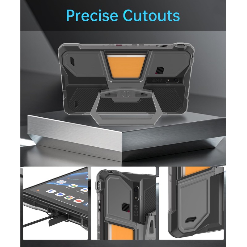 8849 Tank Pad Tablet Case 10.95’’, Rotating Stand Protective Cover