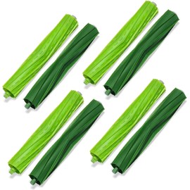 ANBOO 4 Set Replacement Multi-Surface Rubber Brush Compatible for iRobot Roomba E & I & J Series i7 i7+ i3 i3+ i6+ i8+ j7 j7Plus E5 E6 E7, Vacuum Cleaner Accessories