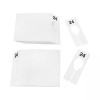 Unbranded Hangers Retail Clothing 2" x 5" Rectangular Plastic Size