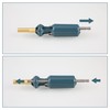 multi-bit screwdriver with six 3inch bits