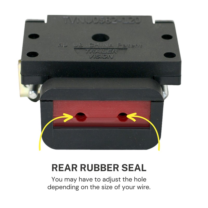 Trailer Vision 175 Amp Anderson Connector Plug Cover with Metal