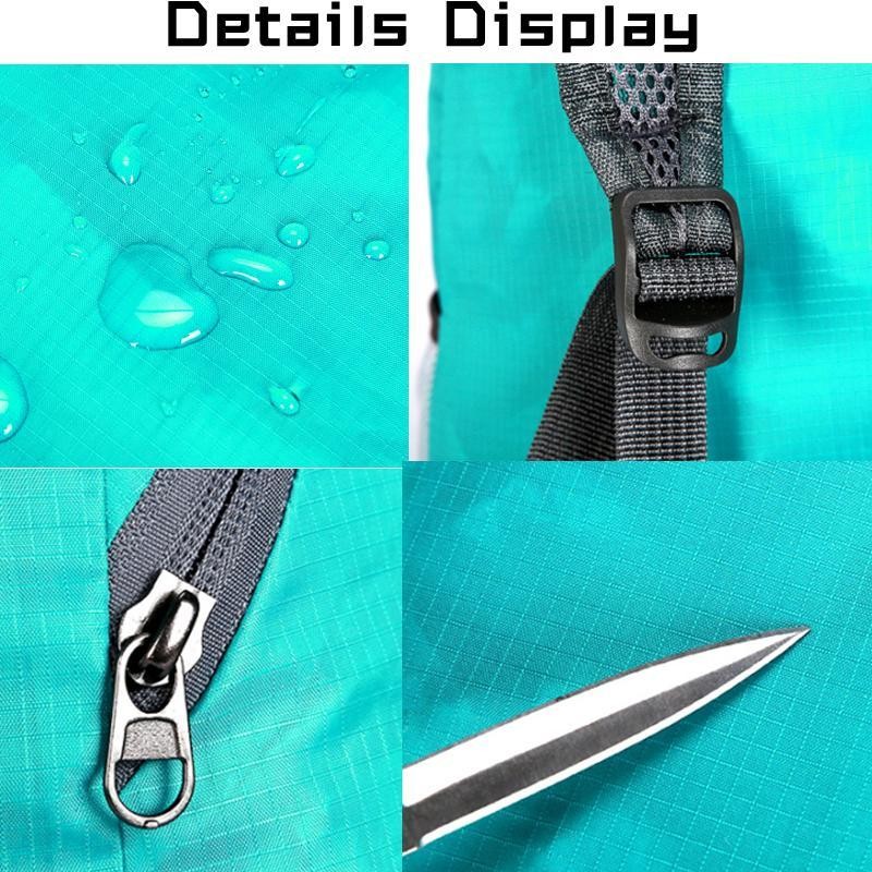 Waterproof Foldable Backpack, Lightweight Travel Backpack, Outdoor Sports Backpack, Portable